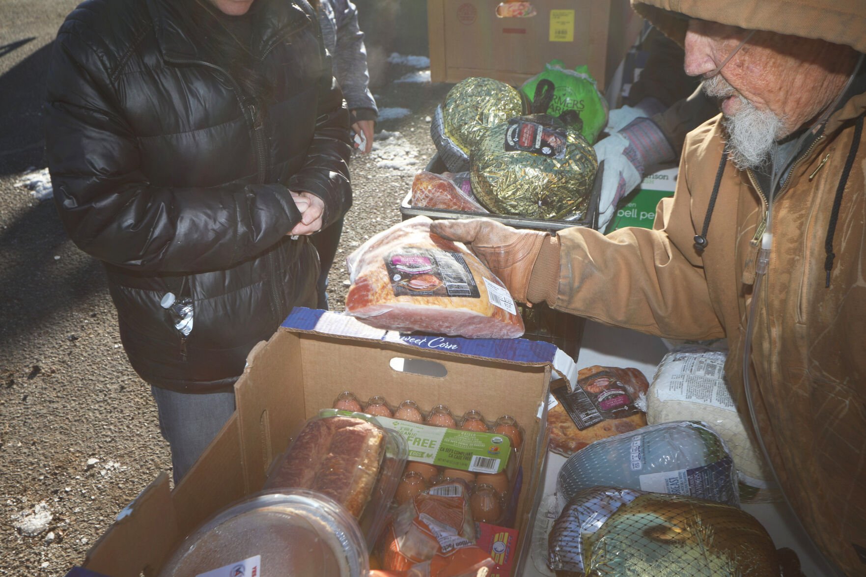Salvation Army and Joshua's Storehouse Thanksgiving giveaway